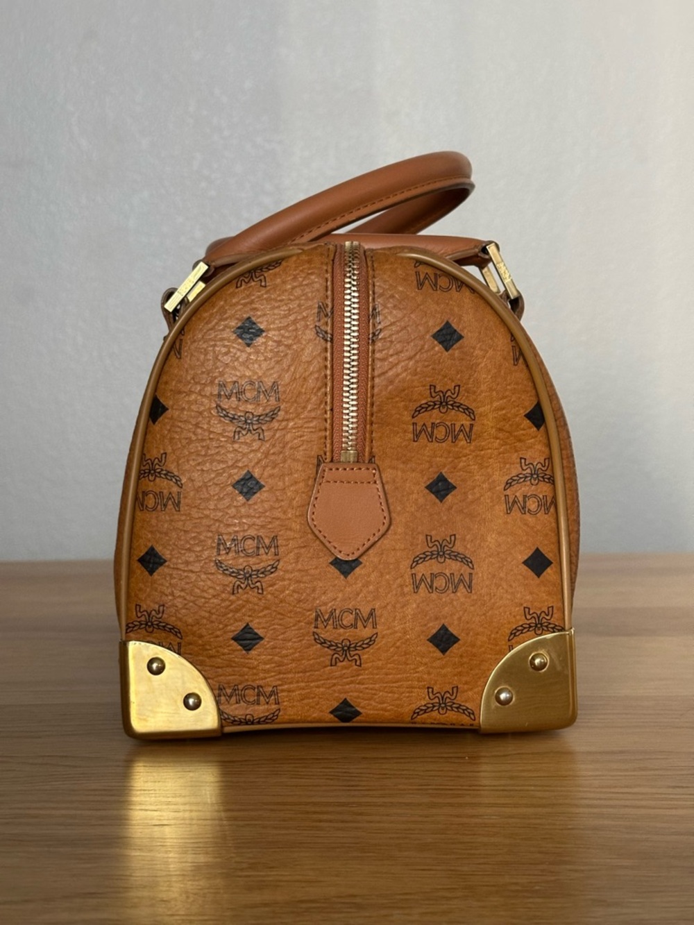 MCM Limited Boston Bag with dustbag - Picture 3 of 16